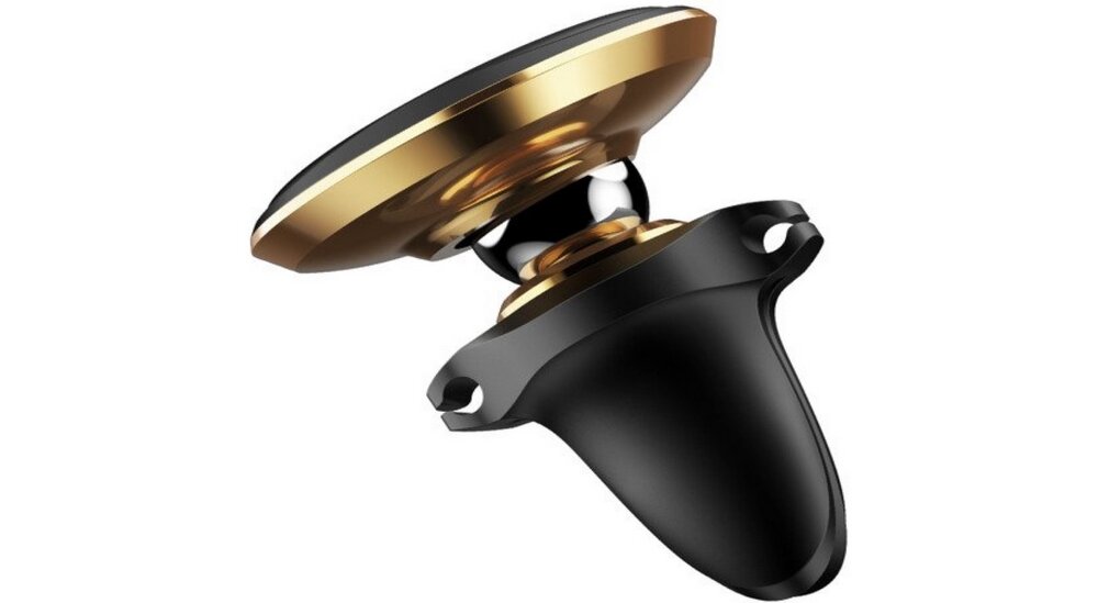 Uchwyt na telefon BASEUS Magnetic Air Vent   smartfon montaż samochód szyba deska przyssawka regulacja 