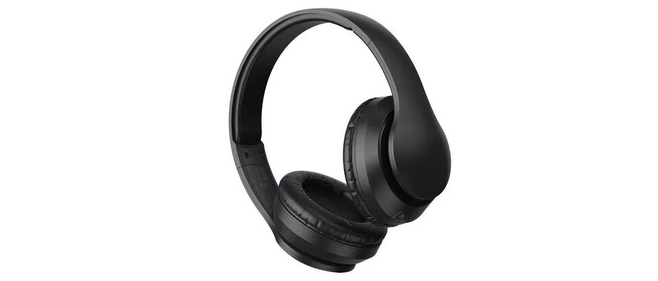 Słuchawki nauszne BASEUS Encok D07 Czarny widok ogólny front