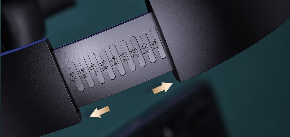 Słuchawki nauszne BASEUS Encok D07 Czarny regulacja opaska