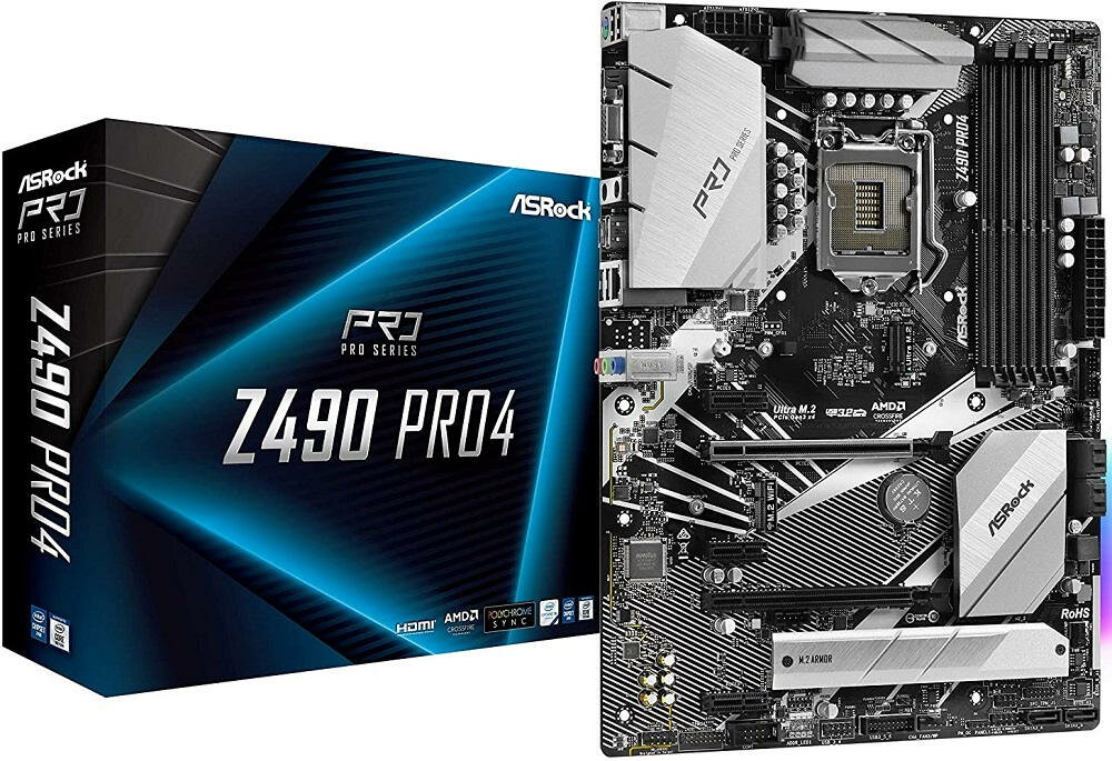 Płyta główna ASROCK Z490 Pro4 - plyta glowna wizualne atuty