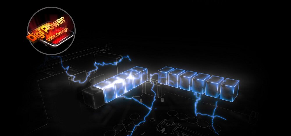 Płyta główna ASROCK Z490 Pro4 - zasilanie