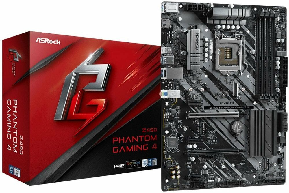 Płyta główna ASROCK Z490 Phantom Gaming 4 - baza dla komputera
