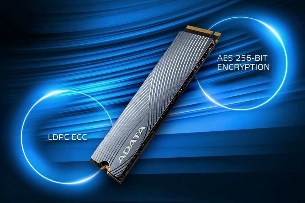 Dysk ADATA Swordfish SSD - bezpieczeństwo