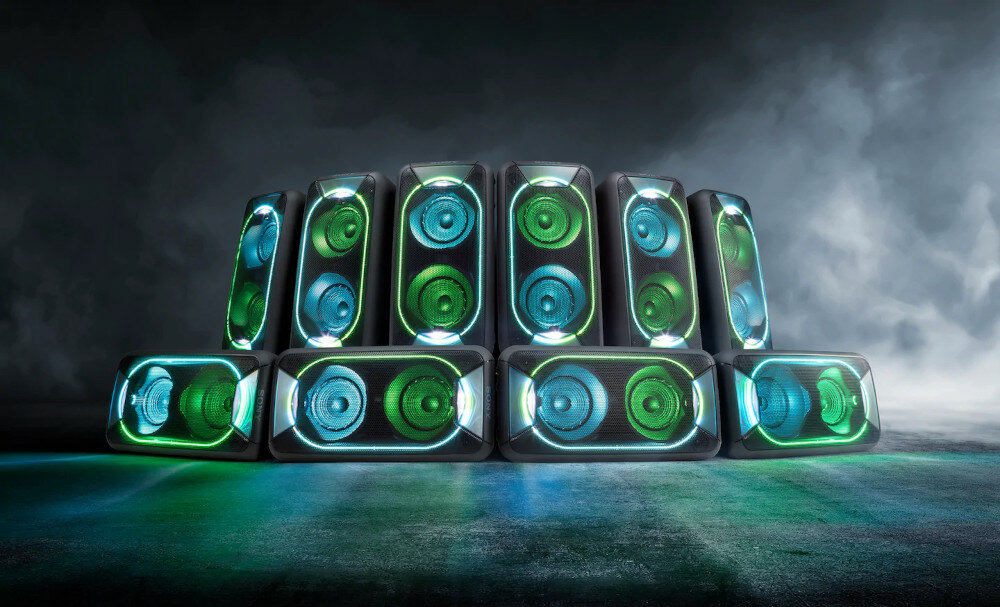 Power audio SONY GTK-XB90 Czarny Funkcja Party Chain