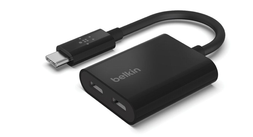 Adapter USB Typ-C - 2x USB Typ-C Belkin F7U081BTBLK odporność jakość wykonania