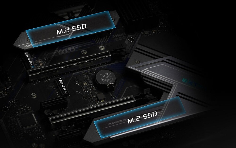 Płyta główna ASROCK Z490 Extreme4 - wysoka prędkość wydajność radiatory pasywne