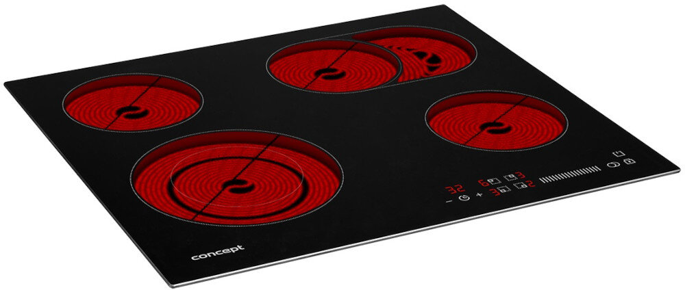 PŁYTA CERAMICZNA CONCEPT SDV3760wielkość pola strefy Flexi