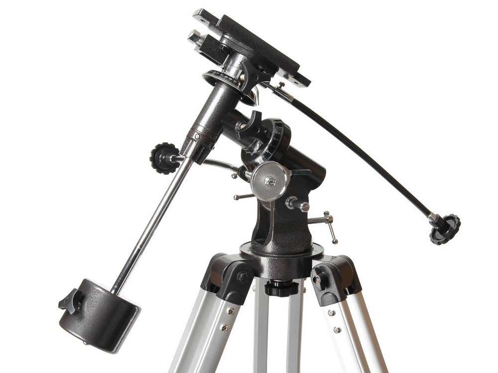 Teleskop SKY-WATCHER BKP 13065 EQ2 Montaż paralaktyczny śledzenie obiektów zgodnie z mapami nieba 130 mm zblizenie na montaz 