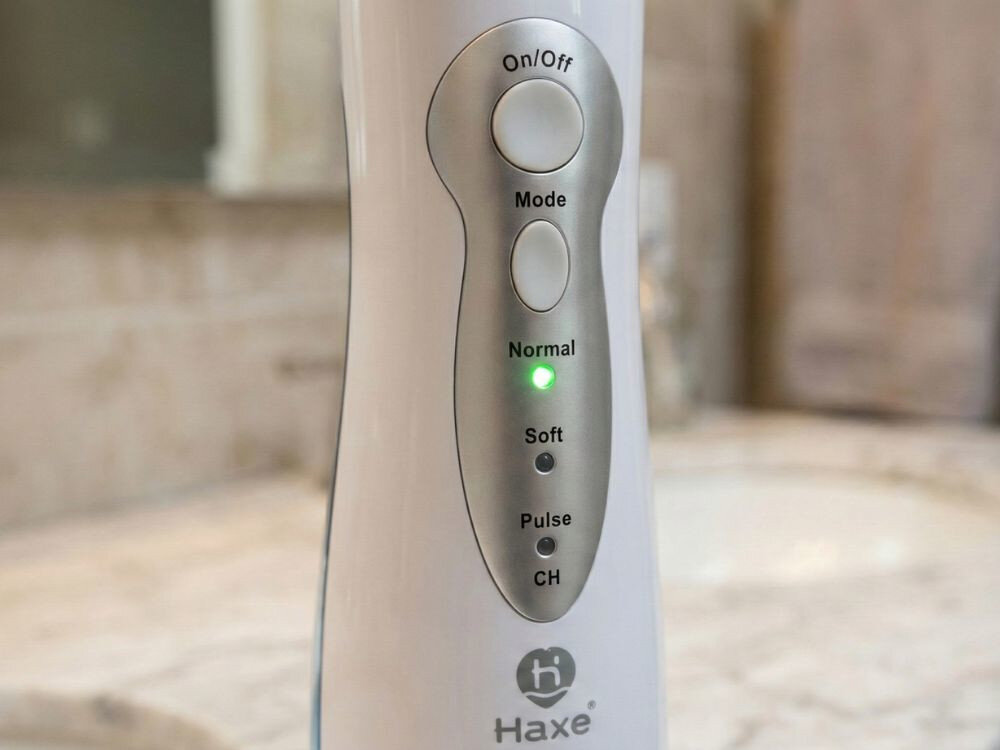 Irygator HAXE HX 721 Trzy tryby pracy personalizacja czyszczenie Normal  Soft tryb Pulse Intuicyjny wskaźnik trybu dostosowanie