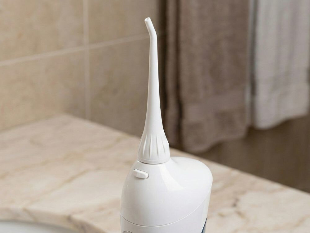 Irygator HAXE HX 721 Swoboda ruchu Swoboda ruchu z dyszą 360 Przycisk szybkiego zwalniania końcówki ułatwienie korzystanie potrzeby