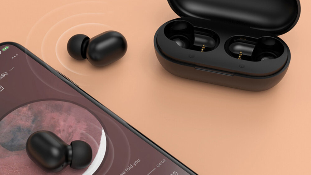 słuchawki dokanałowe XIAOMI Haylou GT1 - parowanie słuchawek