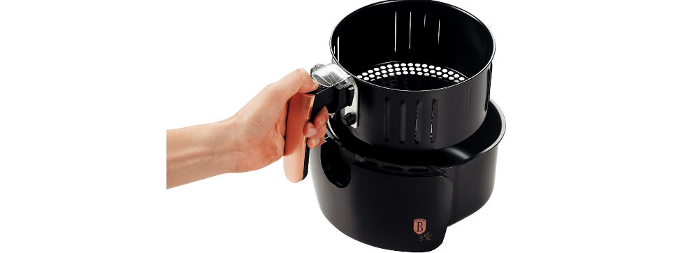 Frytkownica beztłuszczowa BERLINGER HAUS BH 9035 Moonlight Edition Air Fryer latwe czyszczenie do codziennego uzytku