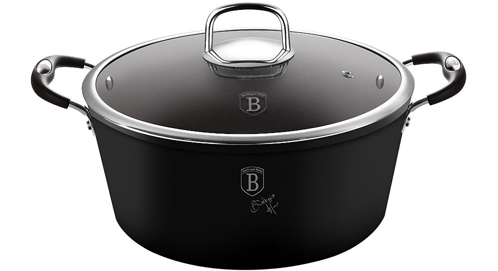 Garnek BERLINGER HAUS BH 6122 20 cm stylowy element wyposażenia kuchni elegancki design oraz wykończenie w nowoczesnym stylu
