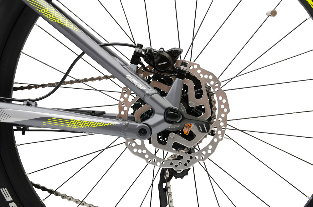 Rower elektryczny ATALA B-XGR8 M18 27.5 cala męski Grafitowy hamulce tarczowo-hydrauliczne renomowanej marki SHIMANO