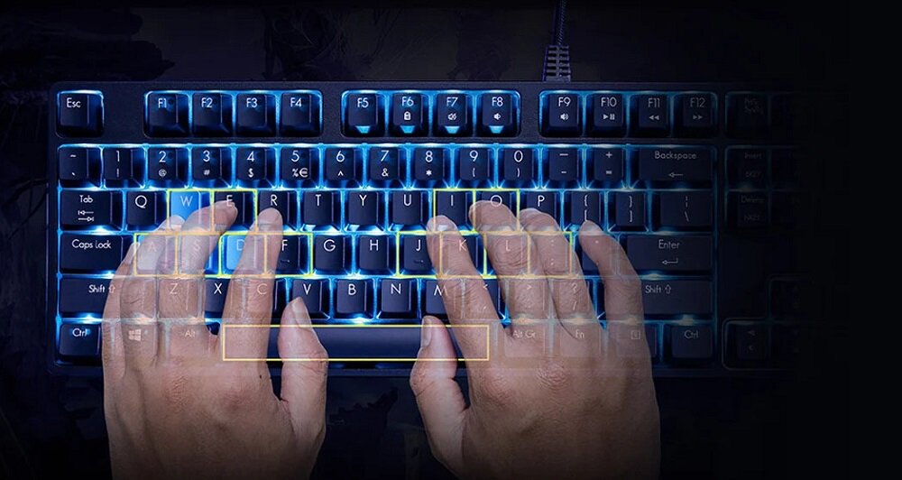 Klawiatura ACER Predator Aethon 300 Cherry MX Blue - funkcje
