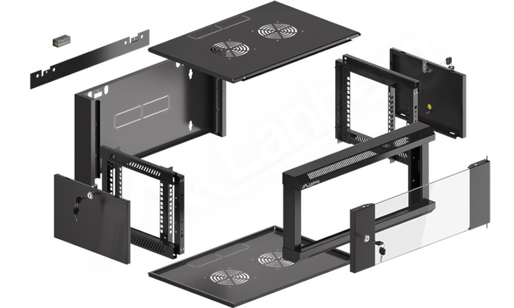 Szafa RACK LANBERG 19 Wszechstronne możliwości