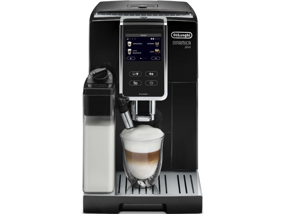 DE'LONGHI Dinamica Plus ECAM 370.85.B termoblok temperatura kawy