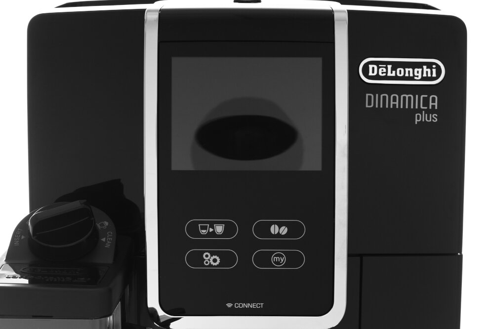 DE'LONGHI Dinamica Plus ECAM 370.85.B wyswietlacz dotykowy 3,5 cala