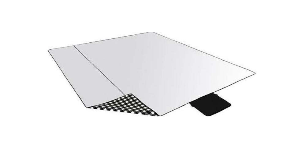 NILS CAMP koc wodoodporna powłoka aluminium warstwa termoizolacyjna