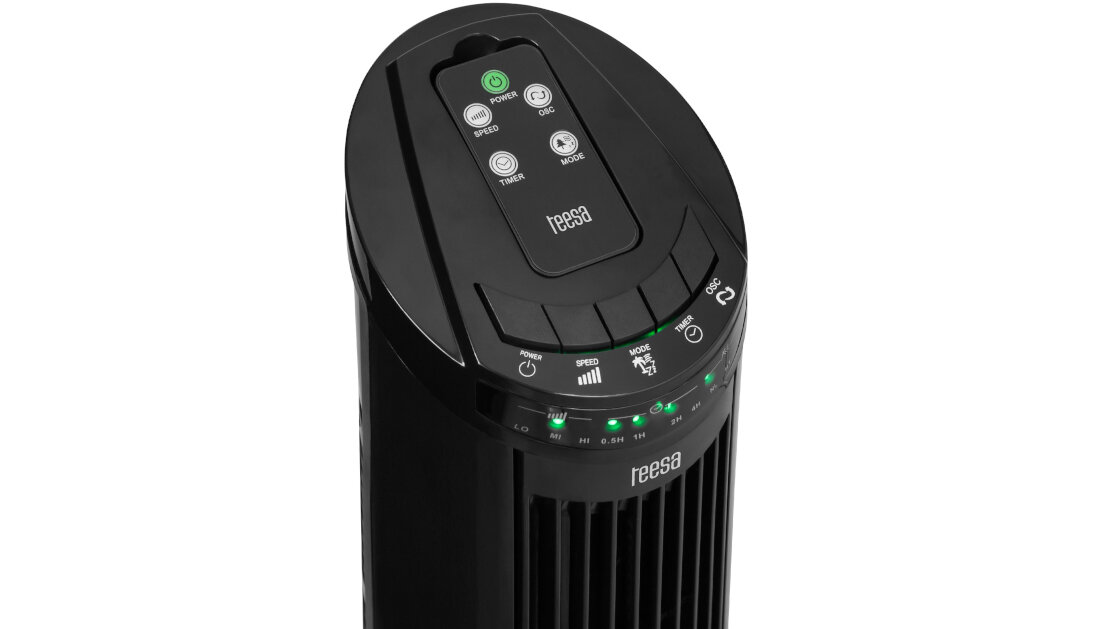Wentylator TEESA TSA8032 panel przedni nawiew ustawienia