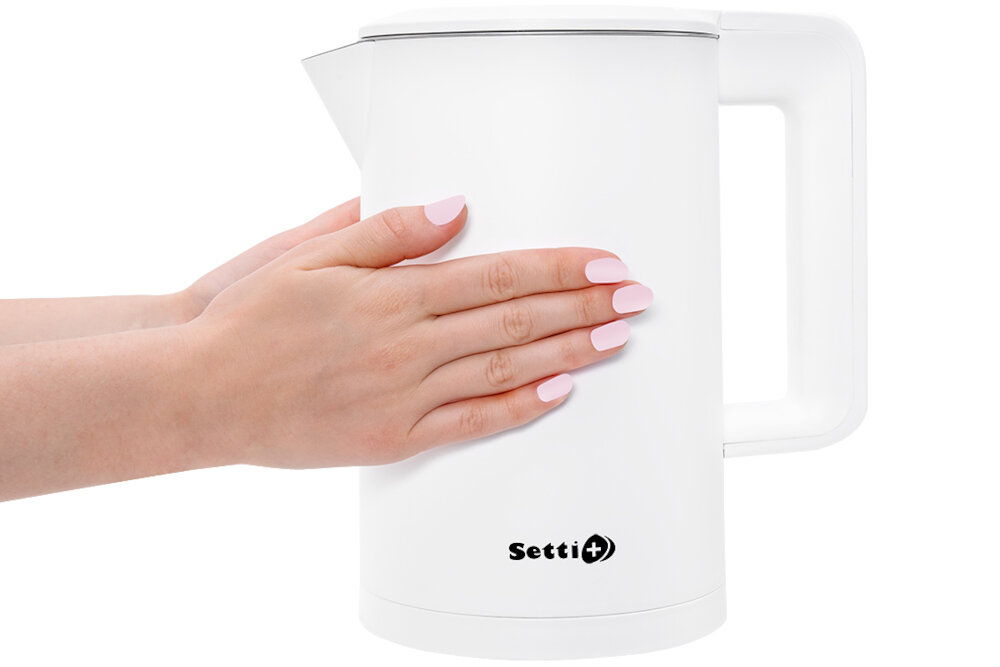 CZAJNIK SETTI+ KT950W SMART (DOUBLE WALL) (WI-FI) (1,7L) podwojne scianki cieplo nienagrzewajacy