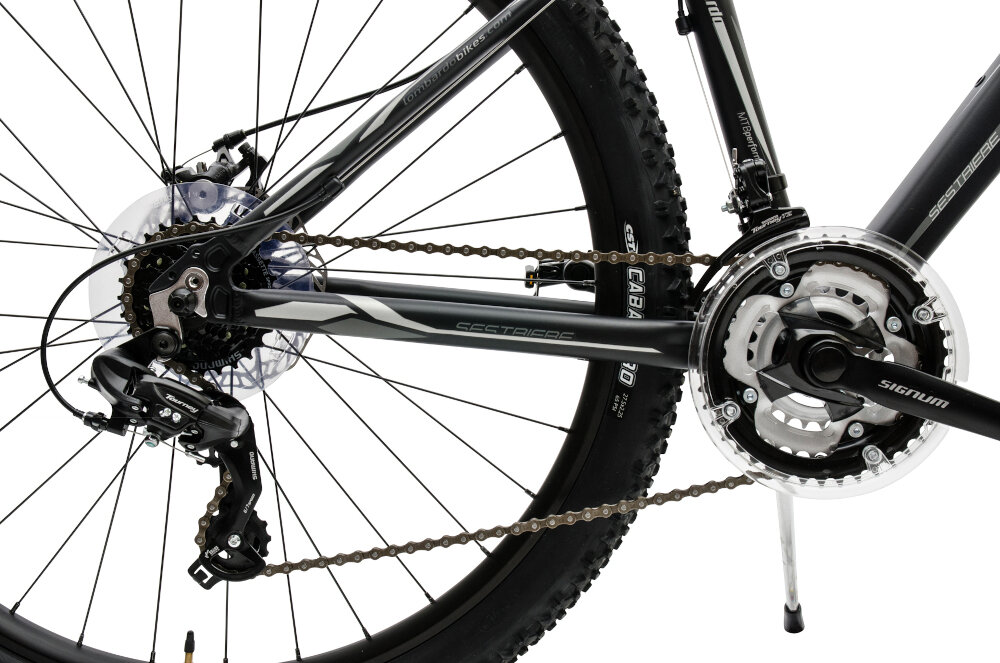 Rower górski LOMBARDO Sestriere 270 M15 Srebrno-czarny - Koła