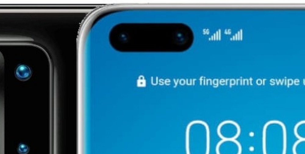 Smartfon HUAWEI P40 Pro+ selfie aparat przedni