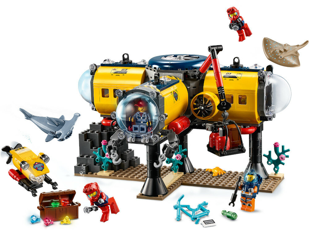LEGO City Baza badaczy oceanu 60265 zestaw laczenie
