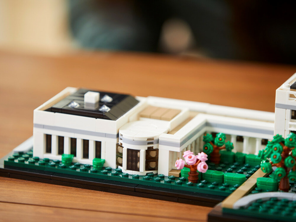 LEGO Architecture Biały Dom 21054 zawartosc zestawu
