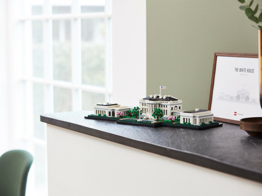 LEGO Architecture Biały Dom 21054 wymiary elementy