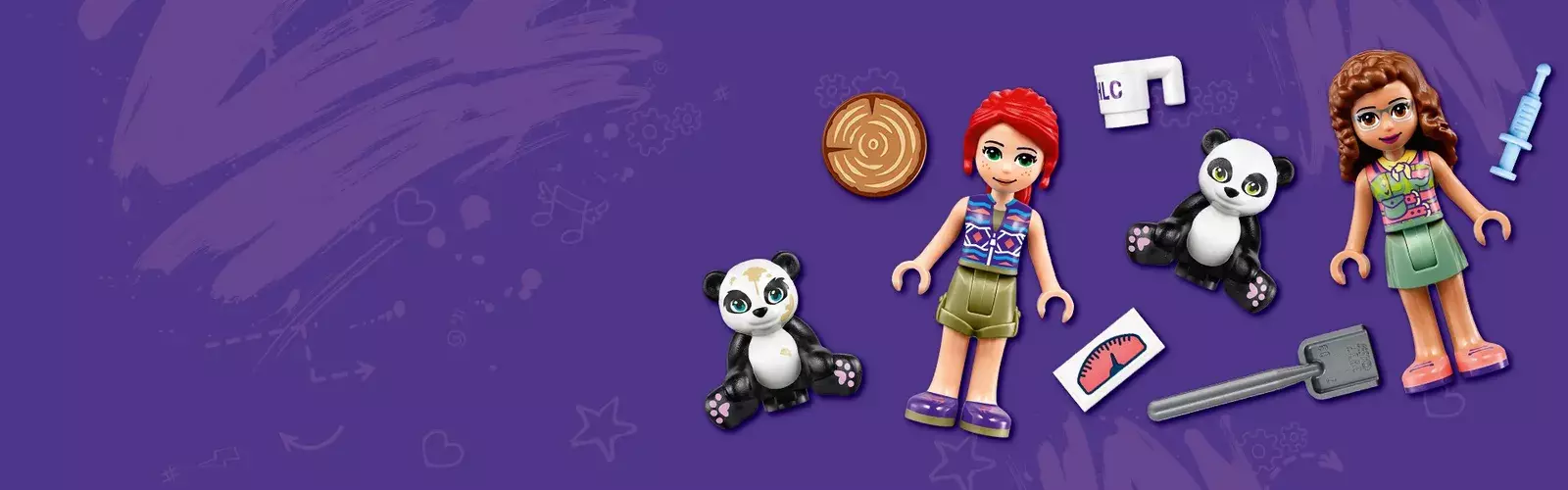 LEGO Friends Domek pand na drzewie 41422
