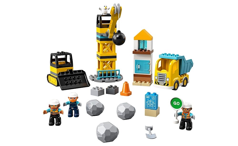 LEGO Duplo Rozbiórka kulą wyburzeniową 10932 zestaw