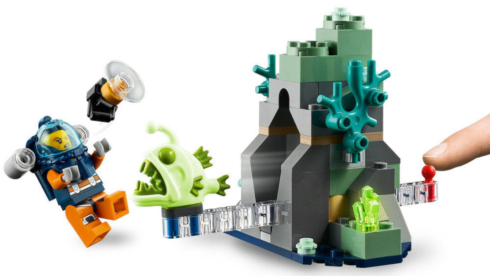 LEGO City Łódź podwodna badaczy oceanu 60264 instrukcje aplikacja LEGO Building Instructions