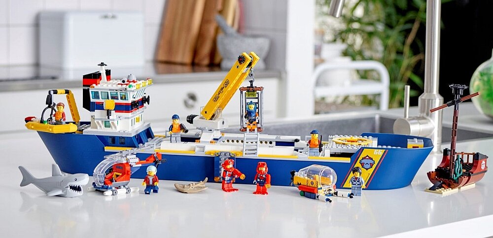 LEGO City Statek badaczy oceanu 60266 instrukcja 