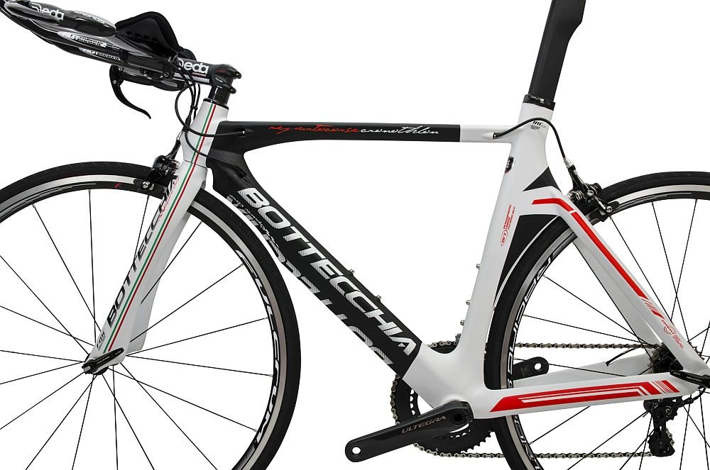 Rower Szosowy BOTTECCHIA Crono Biało-czarny - Rama