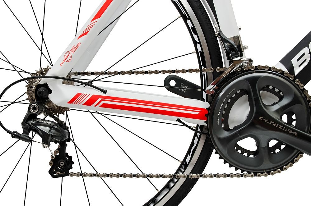 Rower Szosowy BOTTECCHIA Crono Biało-czarny - Szybkość