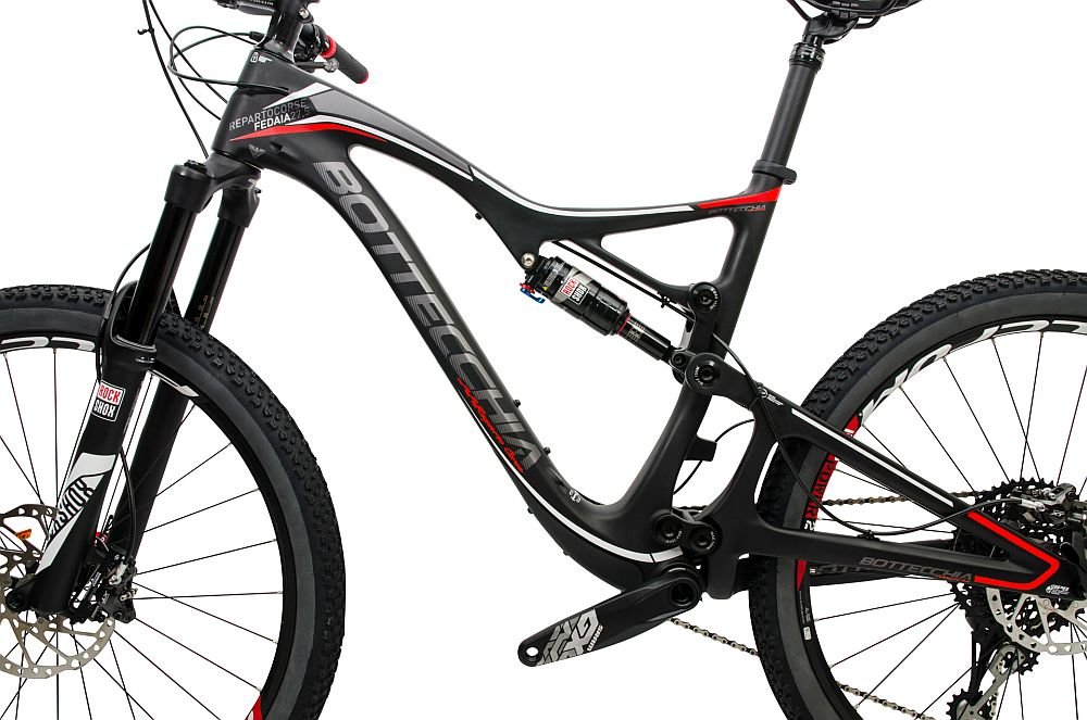 Rower górski MTB BOTTECCHIA Fedaia M17 Karbonowy mat - Rama