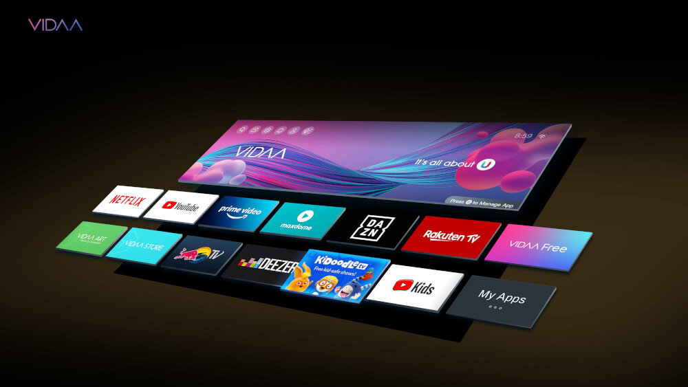 Telewizor HISENSE LED U8QF - VIDAA