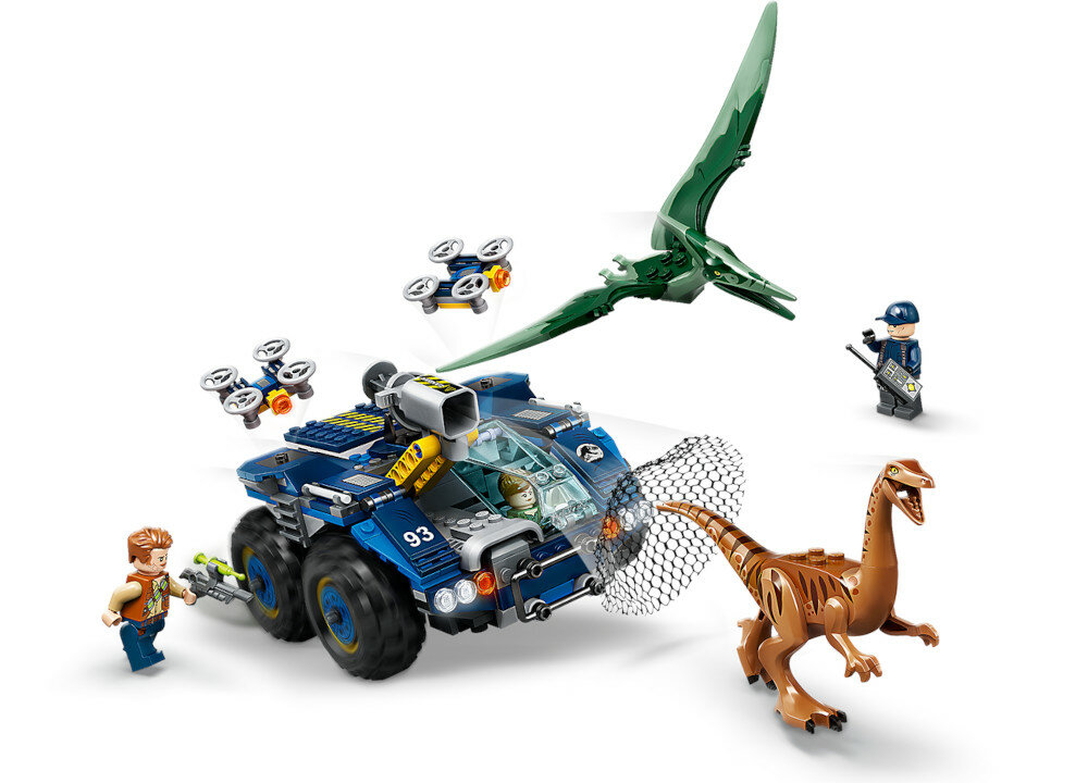 LEGO Jurassic World Gallimim i pteranodon: ucieczka 75940 akcesoria