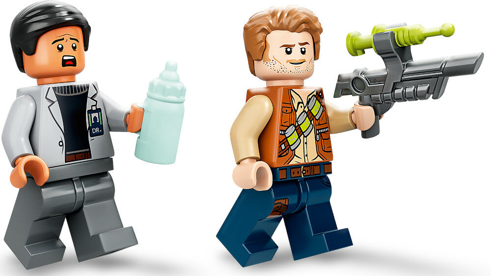 LEGO Jurassic World Laboratorium doktora Wu: ucieczka młodych dinozaurów 75939 zabawa minifigurki dinozaury