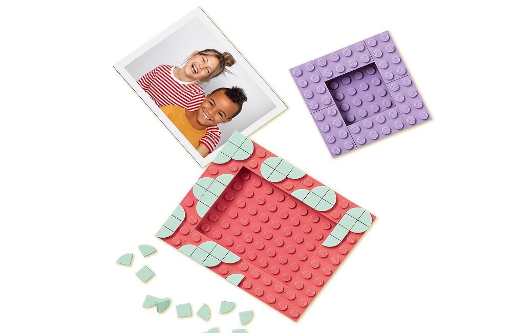 LEGO Dots Kreatywne ramki na zdjęcia 41914 kreatywna zabawa prawidłowy rozwój merytoryczny dziecka klocki figurki minifigurki bez zasilania klasyczna zabawa wysoka jakość lego wielogodzinna zabawa