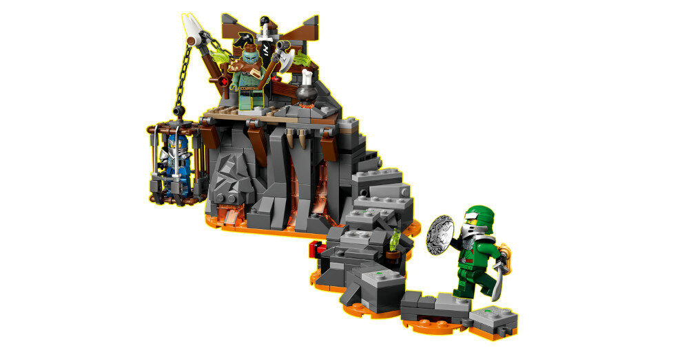 LEGO Ninjago Podróż do Lochów Czaszki 71717 gra planszowa