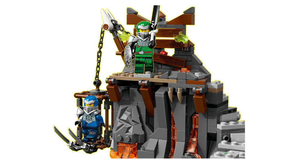 LEGO Ninjago Podróż do Lochów Czaszki 71717 zabawa doskonalenie umiejętności