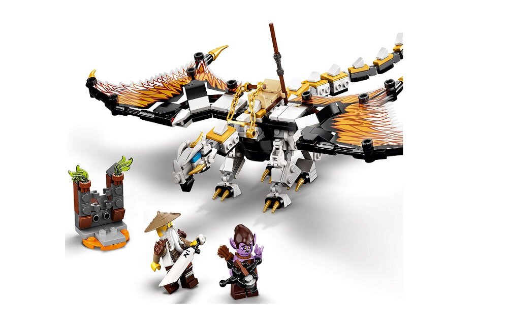 LEGO Ninjago Bojowy smok Wu 71718 kreatywna zabawa prawidłowy rozwój merytoryczny dziecka klocki figurki minifigurki 