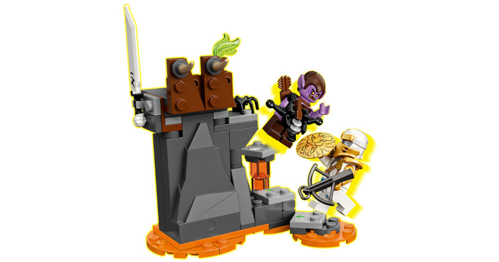LEGO Ninjago Rogaty stwór Zane'a 71719 certyfikat odporność  na uszkodzenia