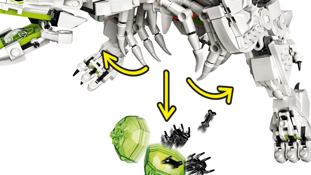 LEGO Ninjago Smok szkieletowego czarownika - funkcja edukacyjna