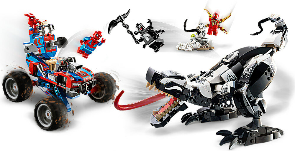 LEGO Marvel Starcie z Venomozaurem 76151 wyglad front