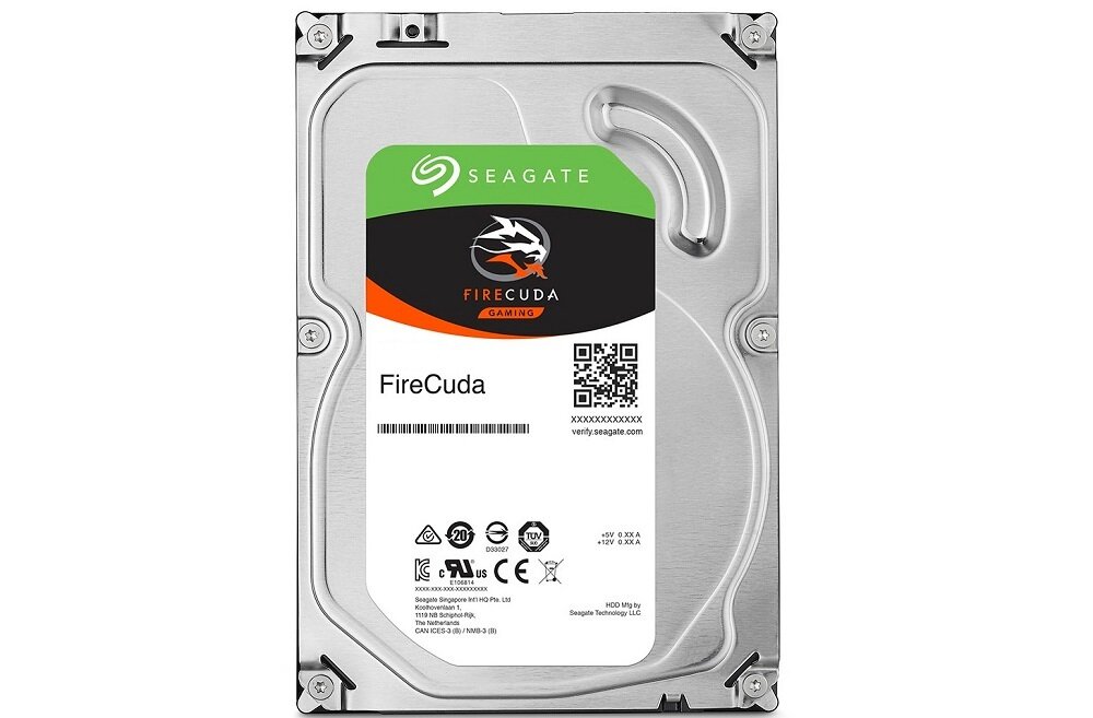 Dysk SEAGATE FireCuda 1TB HDD - wysoka przepustowość złącze SATA III 6 Gb/s