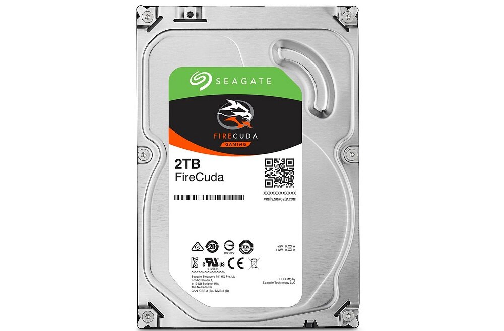 Dysk SEAGATE FireCuda 2TB HDD - wysoka przepustowość złącze SATA III 6 Gb/s