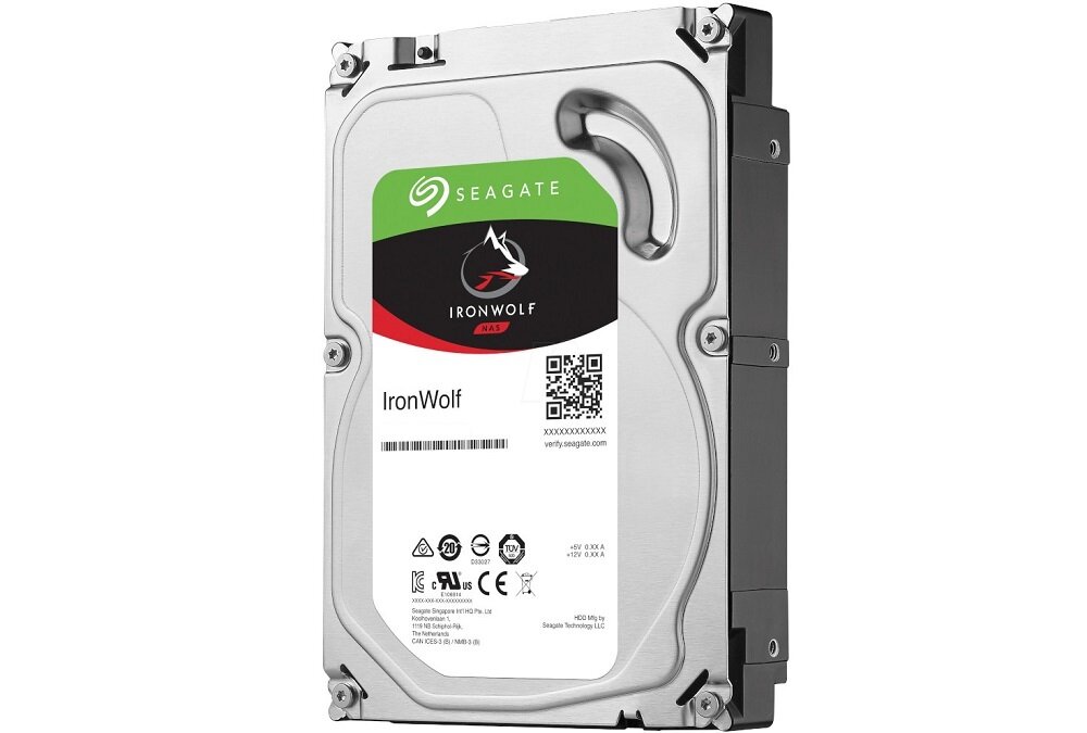 Dysk SEAGATE IronWolf 3TB HDD - standardowe wymiary 147 x 101.85 x 26.11 mm realtywnie niska waga 610 gram